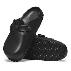 Birkenstock Boston Essentials Black EVA Clog Regular Width