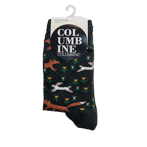 Shoe: Columbine Socks Women's Fox & Hare Crew 1 Pair