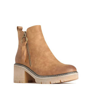 Los Cabos Madie PU Brandy Boot