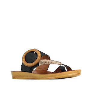 Los Cabos Dama Mocha Brown Light Flexible Sandal Jandal