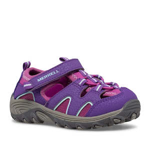 Shoe: Merrell Toddlers Hydro H2O Hiker Sandal Closed Toe Purple