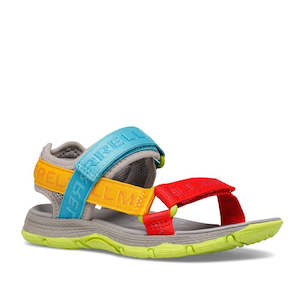 Merrell Kids Youths Kahuna Web Sandal Grey Multi Logo