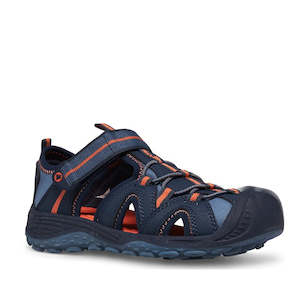 Shoe: Merrell Kids Youths  Hydro Hiker Voyager Sandal w/ Closed Toe Navy