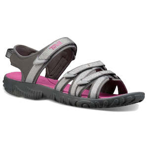 Teva Girls - K Tirra Silver Grey Pink Sandal us 11 to 7