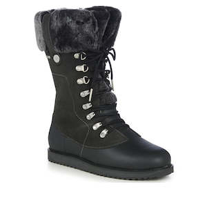 EMU Womens Waterproof Sheepskin Hi Boots Orica Grey