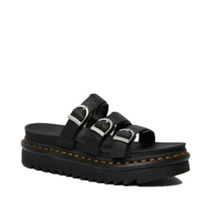 Dr Martens Harron Black Blaire Slide Hydro