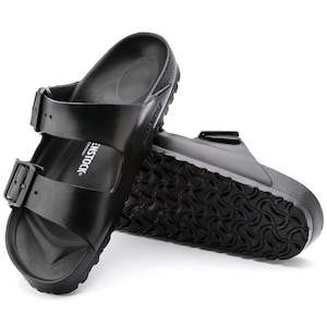 Shoe: Birkenstock Arizona EVA Black Narrow Width