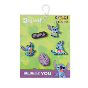 Crocs Jibbitz 5 Pack - Stitch Tropical