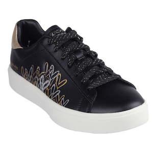 Skechers Eden LX Gleaming Hearts X JGoldcrown Black Multi Trainer