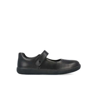 Bobux Kid+ Spark Mary Jane Black Leather School Shoe