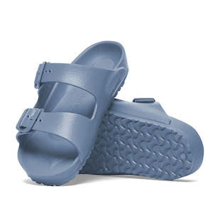 Shoe: Birkenstock Kids EVA Elemental Blue Arizona Sandal Narrow Width