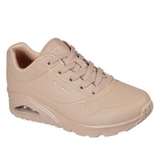 Shoe: Skechers Uno Stand On Air Womens Trainer Sand Clearance