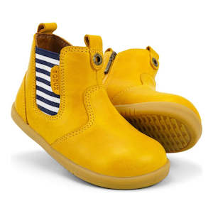 Shoe: Bobux Iwalk Jodphur Jester Boot Chartruse Yellow 620842