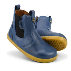 Shoe: Bobux Iwalk Jodhpur Ankle Boots Midnight Blue 620849