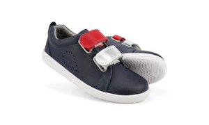 Shoe: Bobux Kids Plus KP SWITCH Grass Court Navy 837712