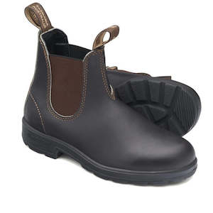 Shoe: Blundstone 500 Chelsea Brown Boot Slip On Mens Womens