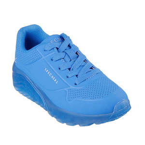 Shoe: Skechers Kids Uno Ice Blue Lace Up