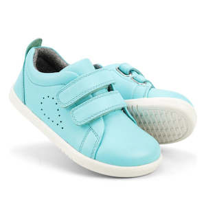 Shoe: Bobux Iwalk Grass Court Aqua Trainer 633734 Blue