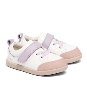 Pretty Braver Boston Leather Trainer First Walker White Blush