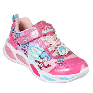 Shoe: Skechers Youths Shimmer Beams Funtime Dr Seuss Light Up