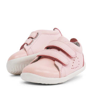 Shoe: Bobux Step Up SU Grass Court Trainer 728909J Seashell Pink