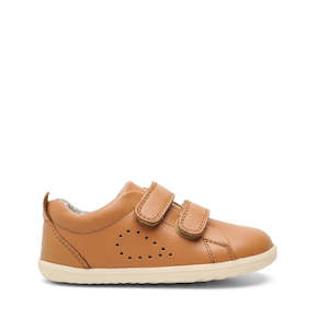 Bobux Step Up Grass Court Trainer 728949 Caramel Tan