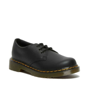 Shoe: Dr Martens Kids 1461 J Black School Shoe