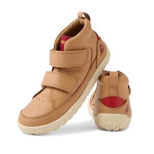 Shoe: Bobux Kid+ Trek Leather Boot Sandstorm 853802