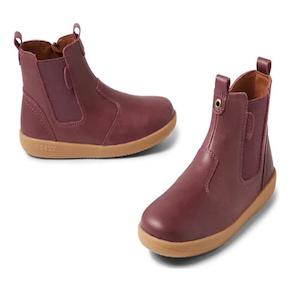 Bobux Kid+ Jodphur Leather Boot Fig Purple 800803