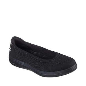 Skechers Arch Fit Insipre Refined Black Ballet Flat