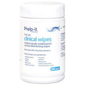 Help-it Clinical Alcohol Wipes 160's