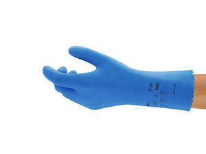 Work clothing: Alpha-Tec 87-354 Rubber Glove - sz10