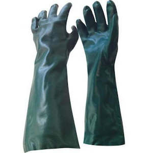 Work clothing: Armour 45cm PVC Gauntlet Glove