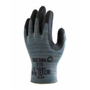 Work clothing: Showa 310 Black Rubber Palm Glove