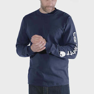 Carhartt Long Sleeve T-Shirt With Sleeve Logo