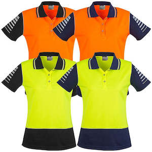 Work clothing: Womens Hi Vis Zone Polo - ZHL236