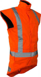 Work clothing: Caution Storm Pro TTMC-W17 Fleece Lined Vest - King Size