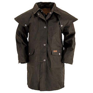 Work clothing: Outback Kids Oilskin Duster