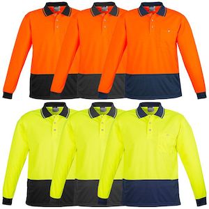 Work clothing: ZH232 Basic Long Sleeve Polo