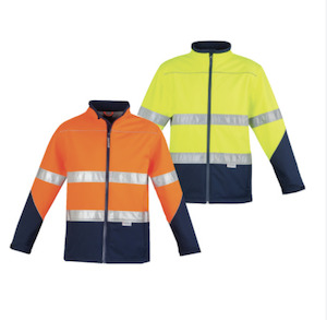 Work clothing: ZJ353 - Unisex Hi Vis Soft Shell Jacket