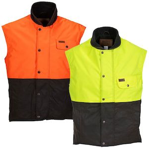 Outback Oilskin Hi-Viz Vest 6039