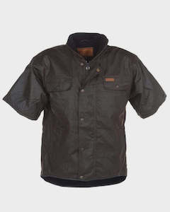 Work clothing: Outback Oilskin 1/2  Sleeve Brown  6037