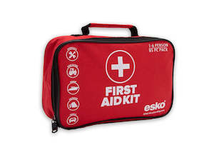 Esko First Aid Kit, 1-6 Person, 85pc