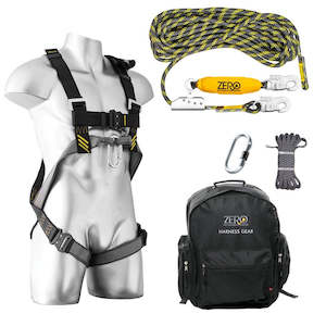 Roofers Harness Kit with 15m Rope