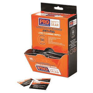 Work clothing: AntiFog Lens Cleaning Wipes AFW100