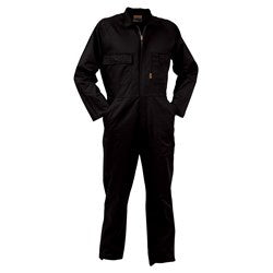 Work clothing: Overalls (100% Cotton) - Black  - COZCO