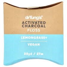 Dr Tung's Activated Charcoal Vegan Floss