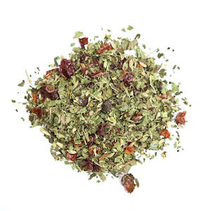 NURTURE : nourishing, revitalising + subtly sweet - rose hip and fennel tea