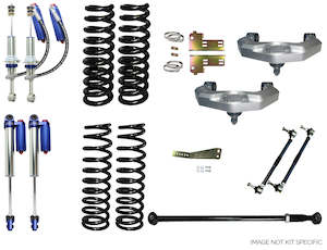 Motor vehicle accessory dealing - new: Lift Kit - Nissan Navara NP300 Coil Cab 2015-2022 - 75mm front - 45mm rear