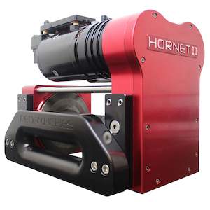 Motor vehicle accessory dealing - new: RED Winches Electric Winch - Hornet2 12 volt with XL drum & OD gearing